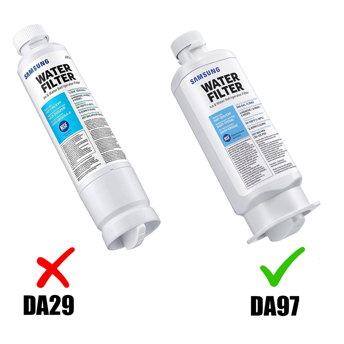 Samsung DA97-17376B HAF-QINEXP Refrigerator Water Filter Samsung DA97-17376B HAF-QINEXP Refrigerator Water Filter